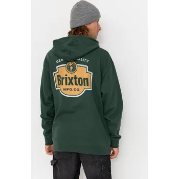 Pánská mikina Brixton Genuine Quality HD (night sage) L, zelená