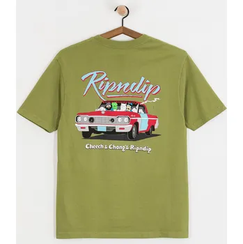 Pánské tričko RipNDip Riders (light forest) L, zelená