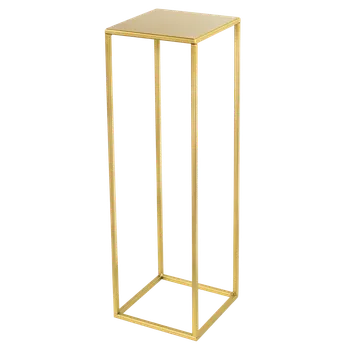 Stojan na květiny loftyourdesign Květinový stojan Evron M Barva: Zlatá
