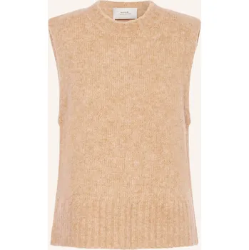 Dámská vesta Opus Dámská Pletená Vesta Pucku, béžová, 40
