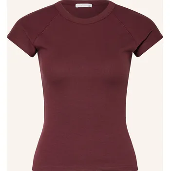 Mandala Dámské Funkční Tričko Slim Fit Ribbed, tmavě červená, 36