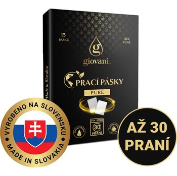 Prací prášek Giovani prací pásky PURE - 30 praní