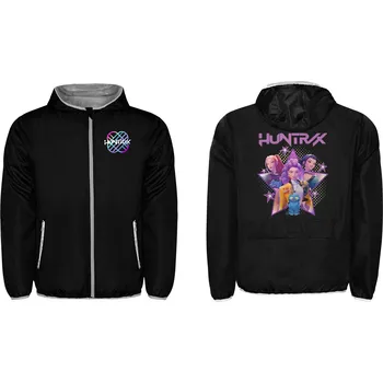 Pláštěnka Kpop Lovkyně Démonů - Větruvzdorná a voděodolná pláštěnka Velikost: S