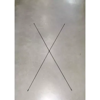 TRIXIE Výztuha ve tvaru X, pro Snack Bar # 9021, 1520 x 6 x 6 mm, kov