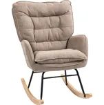 Houpací křeslo s nosností do 120 kg | hnědé