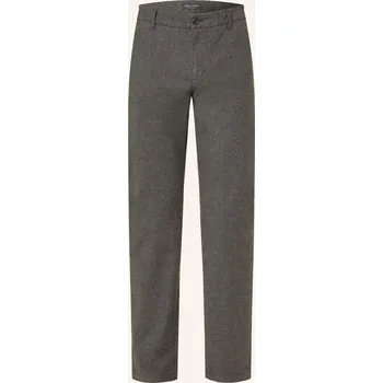 Pánské kalhoty Marc O'polo Pánské Flanelové Chino Kalhoty Shaped Fit, šedá /...