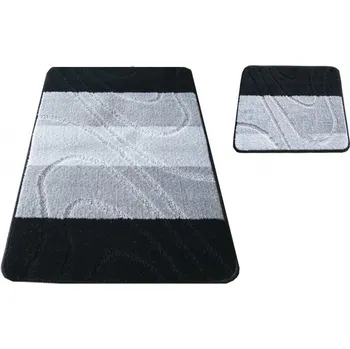 Koupelnová předložka Koupelnové předložky černé barvy