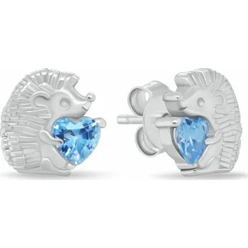 Náušnice Brilio Silver Roztomilé stříbrné náušnice Ježek EA1220WAQ + 2 měsíce na vrácení zboží