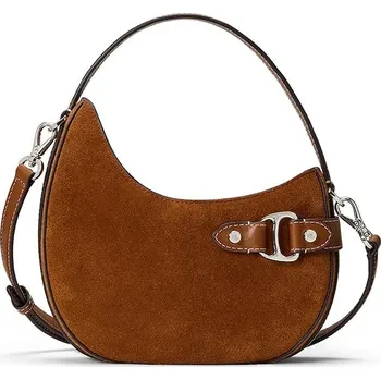 Kabelka Semišová kabelka Lauren Ralph Lauren 431980160 hnědá 88X, vel. ONE SIZE