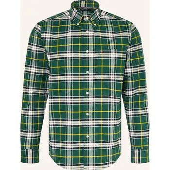 Pánské oblečení Tommy Hilfiger Pánská Košile Oxford Regular Fit, zelená /...