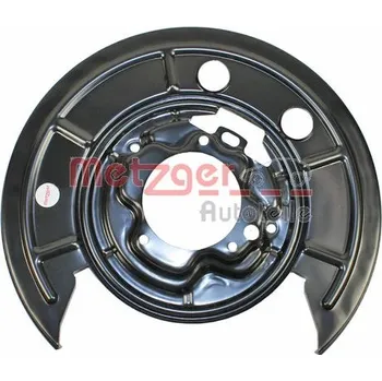 Brzdový kotouč Ochranný plech proti rozstřikování, brzdový kotouč METZGER 6115103