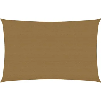 Stínicí plachta vidaXL Stínící plachta 160 g/m2 taupe 3 x 5 m HDPE