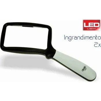 Lupa Lupa s LED osvětlením 108 x 60 mm L7585