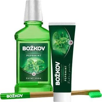 Ústní hygiena Božkov Peprmint "velký set"