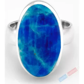 Prsten Stříbrný prsten (Ag 925/1000) s afghanitem QA, vel. kamene cca 24 x 15 mm, "andělská energie", RARITA (AFT1516R)