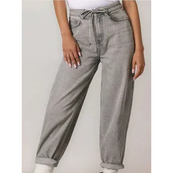 Dámské džíny Sinsay - Džíny barrel leg - šedá - 881EV-09J - 881EV-09J-34