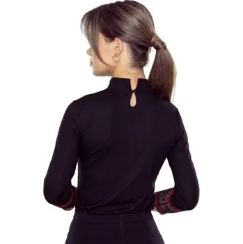 Dámská halenka Halenka Eldar Kilye - 3/4 rukáv Černo-červená S