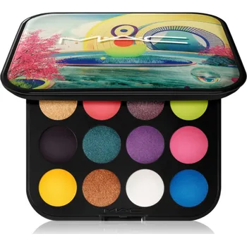 Oční stíny MAC Cosmetics Connect In Colour Eye Shadow Palette 12 shades paletka očních stínů odstín Hi-Fi Colour 12,2 g