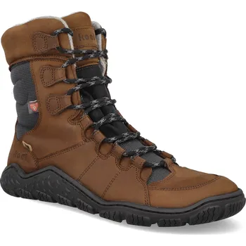 Dámská zimní obuv Barefoot dámské zimní outdoorové boty Koel - Risa Merino Chocolate hnědé Velikost: 38