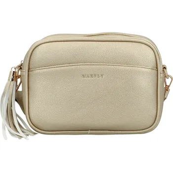 Dámská crossbody kabelka zlatá - MaxFly Qeuline new zlatá