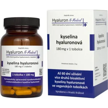 Hyaluron N-Medical 60 tobolek - 100% kyselina hyaluronová