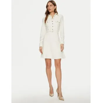 Dámské šaty Guess Každodenní šaty W5RK93 KCBO2 Écru Regular Fit M