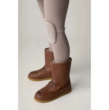 Chlapecká zimní obuv Dětské kožené zimní boty Donsje Wadudu Special Boots Stag 2022010.29.33 hnědá 88X, EUR 29