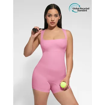 Dámský overall Tvarující letní overal na každou příležitost, RŮŽOVÝ velikost ostatní: M/L