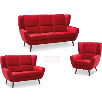 Obývací pokoj GALA COLLEZIONE Sedací souprava FORLI 3+2+1 (čalouněná v kůži)