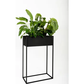 Květináč loftyourdesign Květináč Marsylia L Barva: Černá