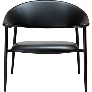 Jídelní židle Moderní jídelní židle DAN-FORM ROVER imitace kůže černá