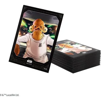 Sběratelská karetní hra Gamegenic SWU: Art Sleeves - Admiral Ackbar