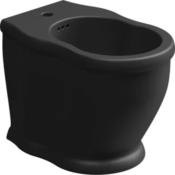 Bidet Bidet stojící Time, keramický, černý matný, s otvorem pro baterii, TIBI01003FI