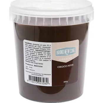 BrandNewCake Ganache tmavá čokoláda 850g