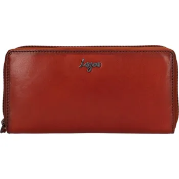 Lagen Dámská kožená peněženka LGW 2833D koňak