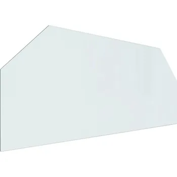 Skleněná deska pod kamna šestiúhelníková 324137 120 x 50 cm