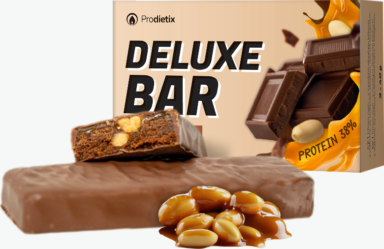 Prodietix | Deluxe bar (baleno po 3 porcích) | 120 g | Choco Rush