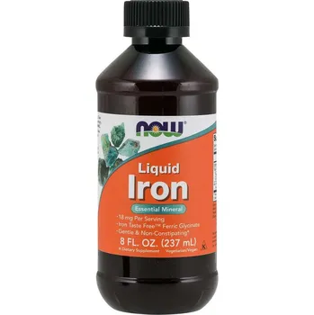 NOW Foods Tekuté železo 237 ml 237 ml