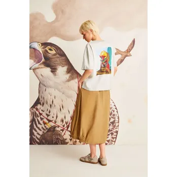 Dámské tričko Bavlněné tričko Medicine dámské, šedá barva RS25.TSD855 09X, vel. L