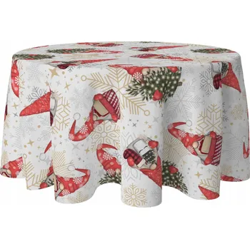 ubrus Ubrus odolný proti skvrnám 120 cm x 120 cm kulatý