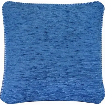 Povlak na dekorativní polštářek Gobelínový povlak na polštář s ozdobným okrajem 42 × 42 cm - různé barvy Modrá