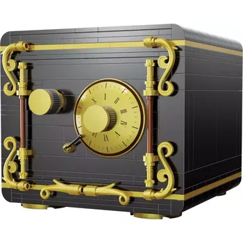 ostatní stavebnice Conquest Stavebnice Funkční trezor z kostiček 442 dílků v krabici