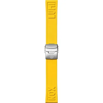 Řemínek na hodinky Luminox FP2406.51Q kaučukový řemínek [24 mm] žlutý