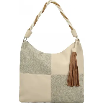 Kabelka Dámská kabelka na rameno béžová - Coveri Delfina béžová