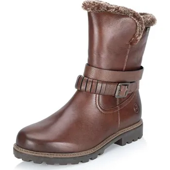 Dámské kozačky Rieker Dámská kotníková obuv REMONTE D3C72-22 hnědá W5 42