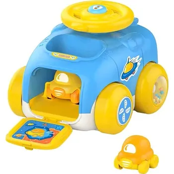 Bavytoy Autíčko vystřelovací BV0397 Hračka pro nejmenší Bavytoy Autíčko vystřelovací BV0397