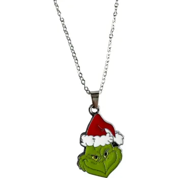 Řetízek Grinch Řetízek na krk Grinch Zelená 45+5 cm