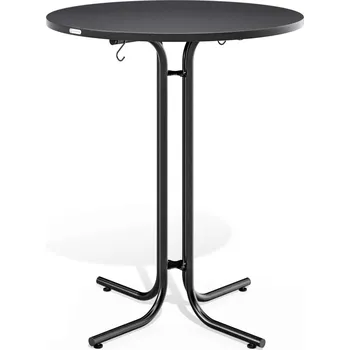 Barový stolek Skládací barový stůl 110x80cm | šedá