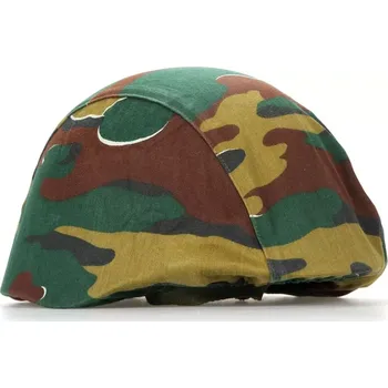 Airsoft Potah na helmu BELGIE camo (Plátěný kamuflážní povlak na helmu, originál používaný armádou Belgie)