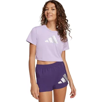 Dětské tričko adidas KB7296 fialová 04X, vel. 170